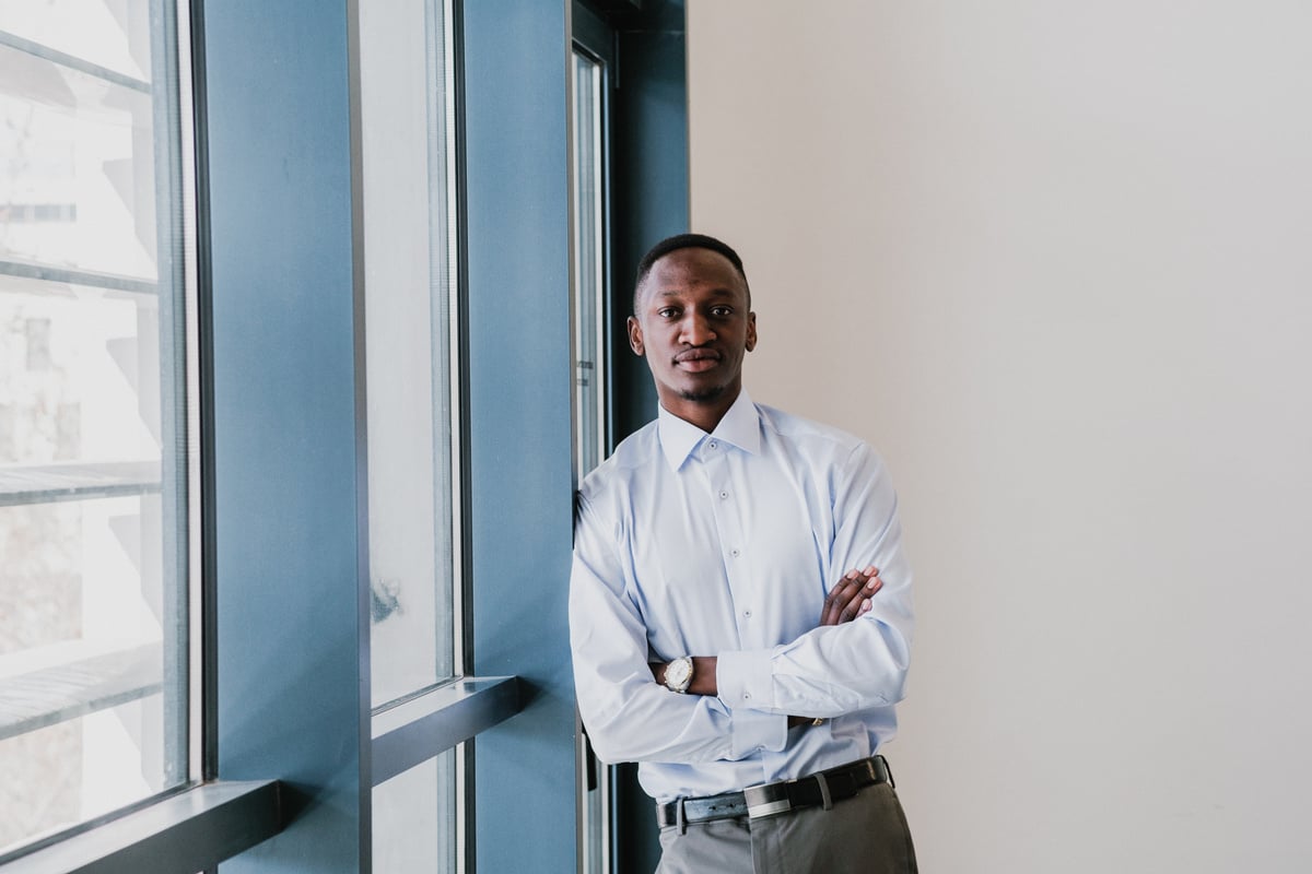 Cool Corporate Portrait of a Male Professional